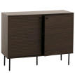 Sideboard HWC-N78, Commode Armoire Buffet, style scandinave Métal Bois Mélamine MVG 86x110