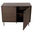 Sideboard HWC-N78, Commode Armoire Buffet, style scandinave Métal Bois Mélamine MVG 86x110