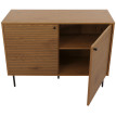 Sideboard HWC-N78, Commode Armoire Buffet, style scandinave Métal Bois Mélamine MVG 86x110
