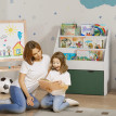 Bibliothèque étagère pour enfants AIYA verte
