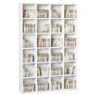 Etagère 24 compartiments ajustables LAIGER blanche