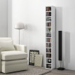 Etagère colonne 175 cm BUREN blanche