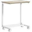 Table de lit mobile réglable LIFTWOOD aspect bois et blanc