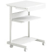 Station informatique bureau TENZO blanche