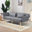Canapé convertible 3 places scandinave HAVANA grises