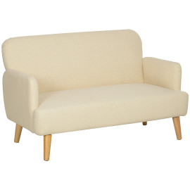 Canapé 2 places style scandinave ELORA beige