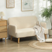 Canapé 2 places style scandinave ELORA beige