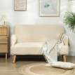 Canapé 2 places style scandinave ELORA beige