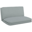 Convertible paresseux NILO gris clair