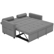 Canapé 2 places style Chesterfield TIVOLI beige