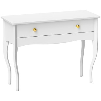 Coiffeuse style baroque GRACE blanche