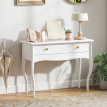 Coiffeuse style baroque GRACE blanche