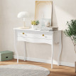 Coiffeuse style baroque GRACE blanche