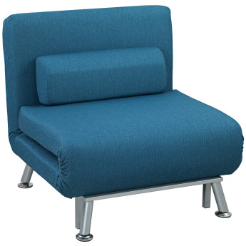 Fauteuil convertible MELANIE bleu