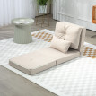 Fauteuil chauffeuse convertible NOA beige
