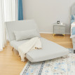 Fauteuil convertible avec coussin NAMI blanc cassé