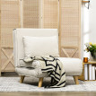 Fauteuil convertible SOA beige clair