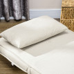Fauteuil convertible SOA beige clair