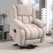 Fauteuil releveur massant inclinable ELEONORA beige