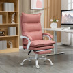 Fauteuil de bureau massant chauffant ADRIANA rose