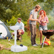 Évier à Main Portable Jardin Extérieur Camping CHIARA gris