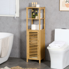 Colonne salle de bain 120 cm ISANDRO bambou