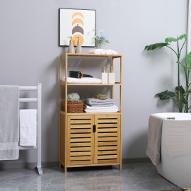 Meuble salle de bain PATEO bois bambou