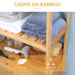 Meuble salle de bain PATEO bois bambou