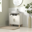 Meuble sous vasque ALMO crème