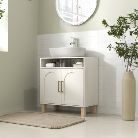 Meuble sous vasque ALMO crème