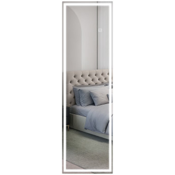 Miroir mural plein pied rectangulaire LED 40 x 120 cm KEYROS