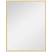 Miroir mural rectangulaire 70L x 90H cm ZELIOS aspect bois clair