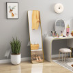 Miroir sur pied design métal 40 x 160 cm RAFFIE doré