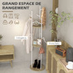 Porte-manteau design branches BRANCHY aspect chêne et blanc