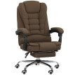 Fauteuil de bureau manager dossier inclinable HARRISON lin beige