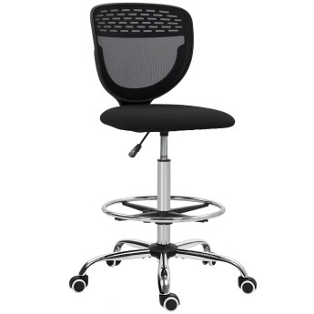 Chaise de bureau haute ergonomique CHARLITO noire
