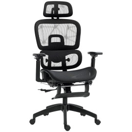 Fauteuil de bureau ergonomique grand confort EVAN noir