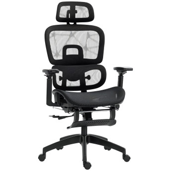 Fauteuil de bureau ergonomique grand confort EVAN noir