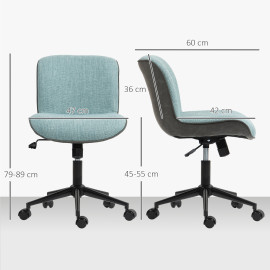 Chaise de bureau à bascule LIVIA verte