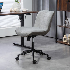 Fauteuil de bureau à bascule ELIO gris foncé