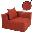 Élément d'angle/accessoire pour canapé HWC-O54 fauteuil lounge Fauteuil rembourré Accoudoir tissu/textile (300 g/m2)