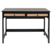 Bureau HWC-O36 table de bureau pour ordinateur portable table de travail tiroir 78x110x60cm bois - noir