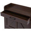 Meuble à chaussures basculant HWC-P45, étagère à chaussures, armoire à chaussures, 2 compartiments basculants, tiroir de