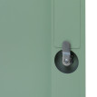 Armoire à casiers HWC-P63, armoire à casiers, armoire à casiers 2 portes, 90 x 38 x 45 cm, acier- vert menthe