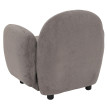 Ensemble de salon HWC-P33, canapé 2 places, 2 fauteuils, tissu/textile chenille (330 g/m2) Oeko-Tex- gris clair