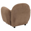Ensemble de salon HWC-P33, canapé 2 places, 2 fauteuils, tissu/textile chenille (330 g/m2) Oeko-Tex- marron