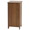 Commode HWC-O75, meuble à tiroirs, 3 tiroirs, tiroirs à paniers, bois mélaminé 63x30x30cm- marron
