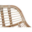 Chaise de salle à manger HWC-P17, chaise de cuisine Chaise en osier Fauteuil en rotin Chaise en rotin Chaise, Kubu Rotin