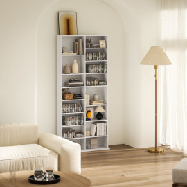 Étagère 18 compartiments AGUALVA blanche