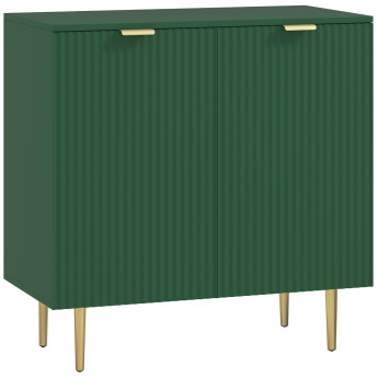 Buffet 2 portes avec étagère réglable FARO vert